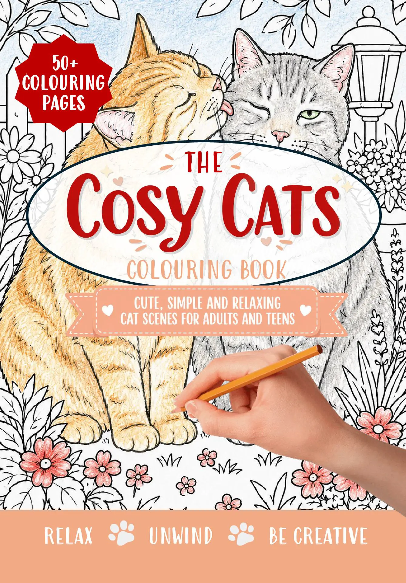 Cosy Cat Colouring Book