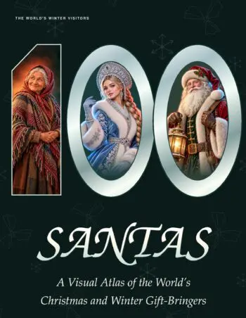 100 SANTAS. A Visual Atlas of the World’s Christmas and Winter Gift-Bringers