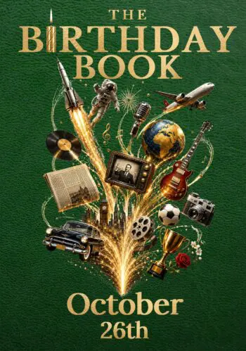 The Birthday Book October 26th