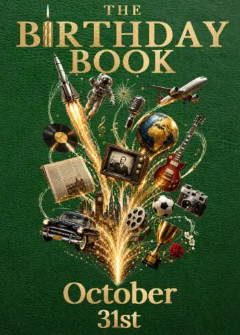 The Birthday Book October 31st