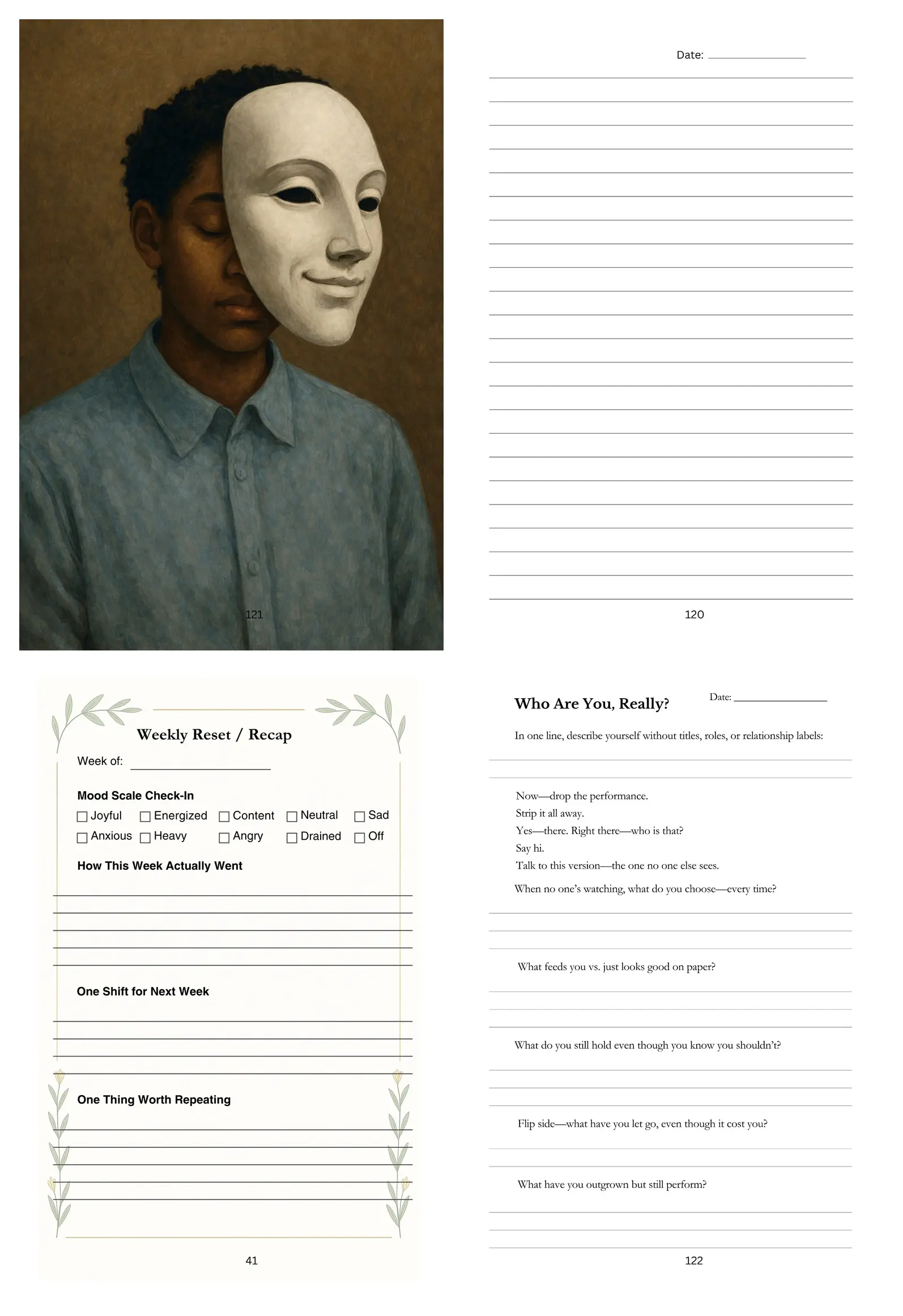 THE UNRAVELING: A Reconstruction Journal - Decompress and Uncover Your Way Back