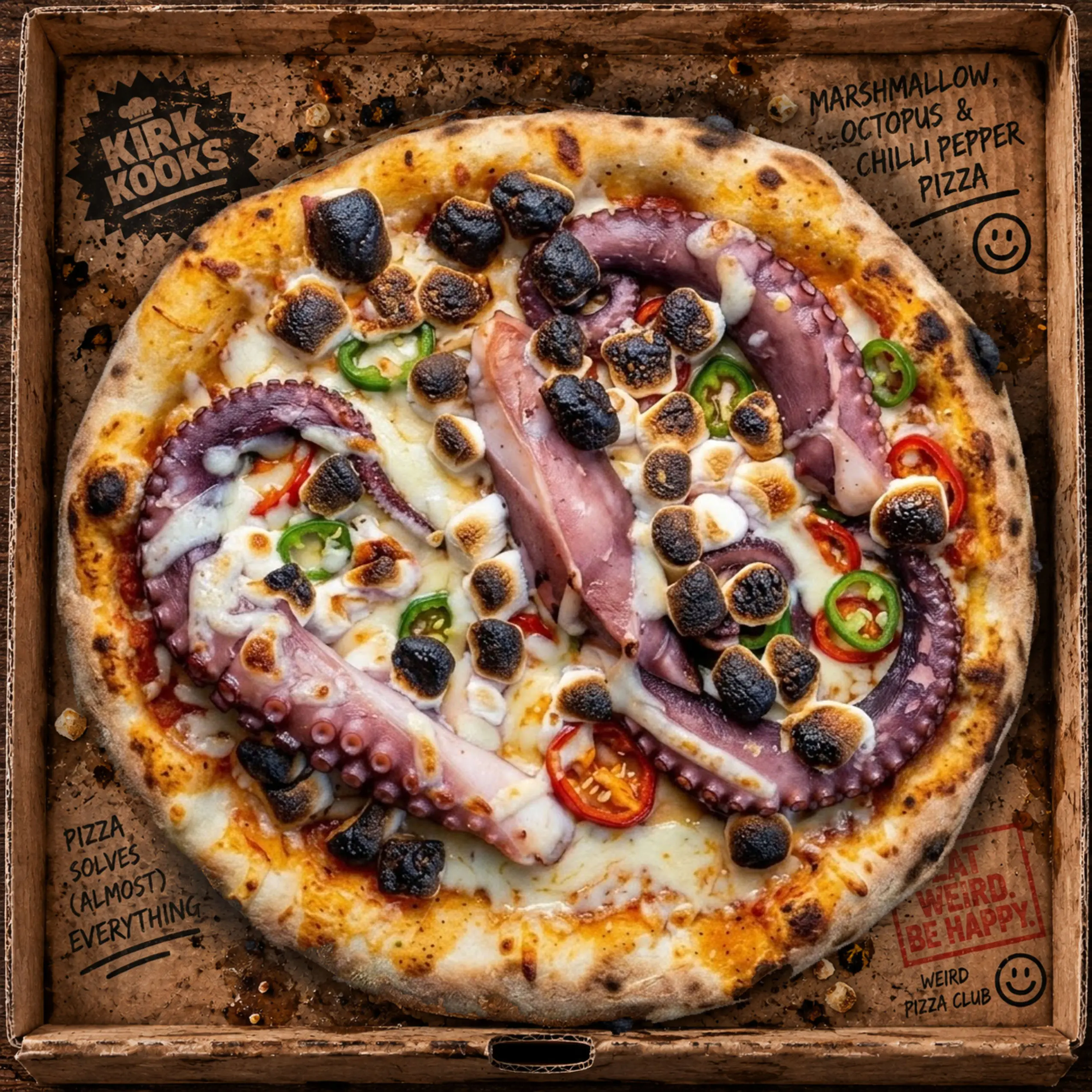 Pizza Wednesday by Kirk Kooks