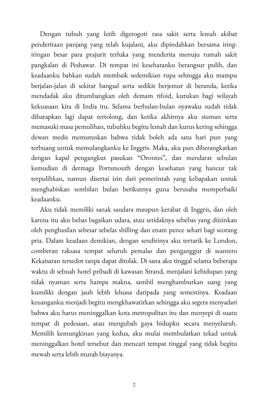 A Study in Scarlet in Indonesian (Studi dalam Warna Merah Tua dalam bahasa Indonesia)