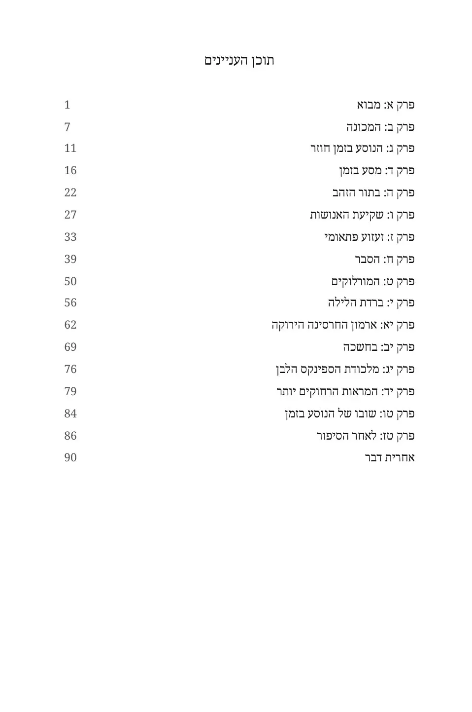 The Time Machine in Hebrew (מכונת הזמן בעברית)