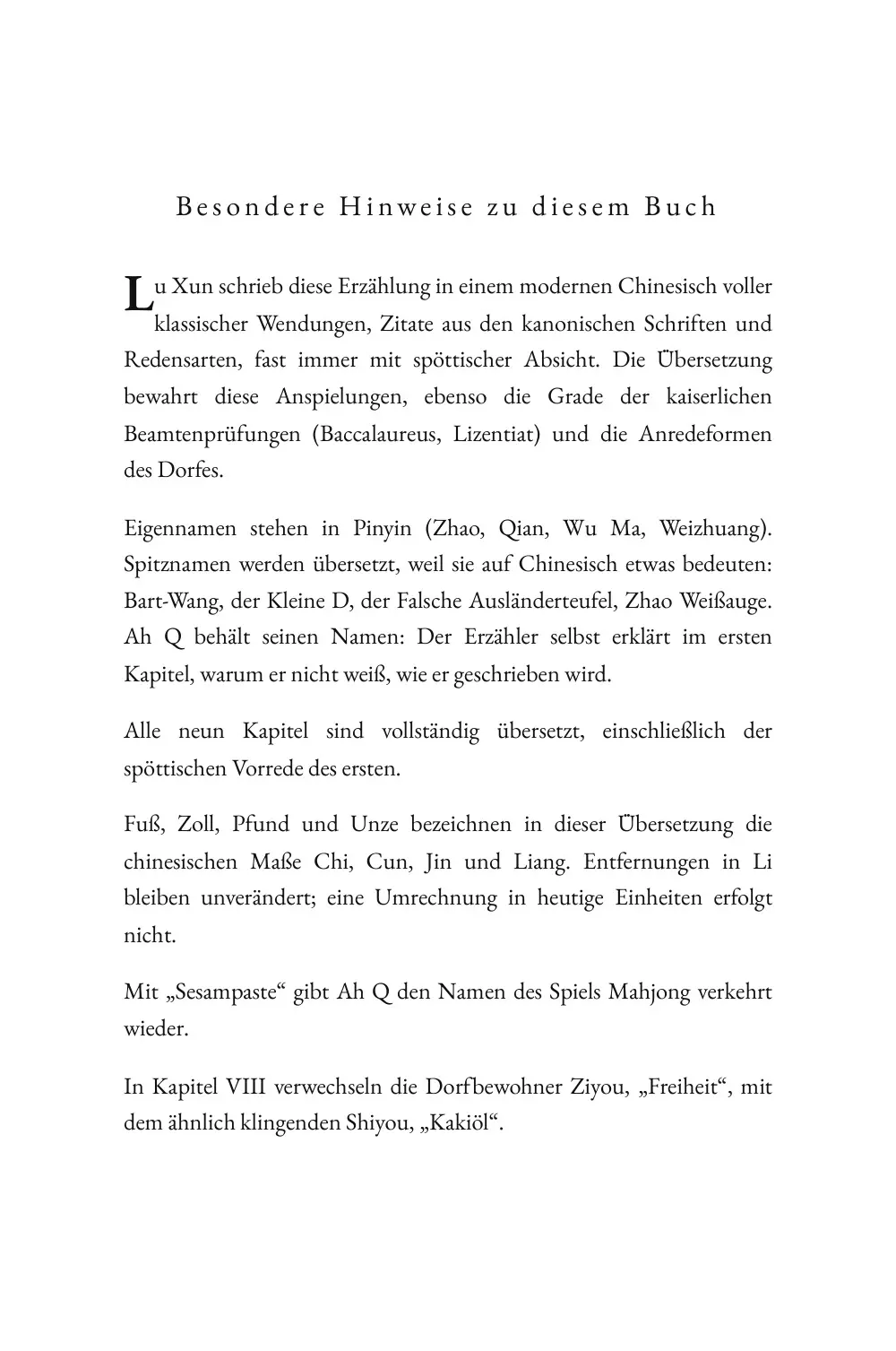 Die wahre Geschichte von Ah Q