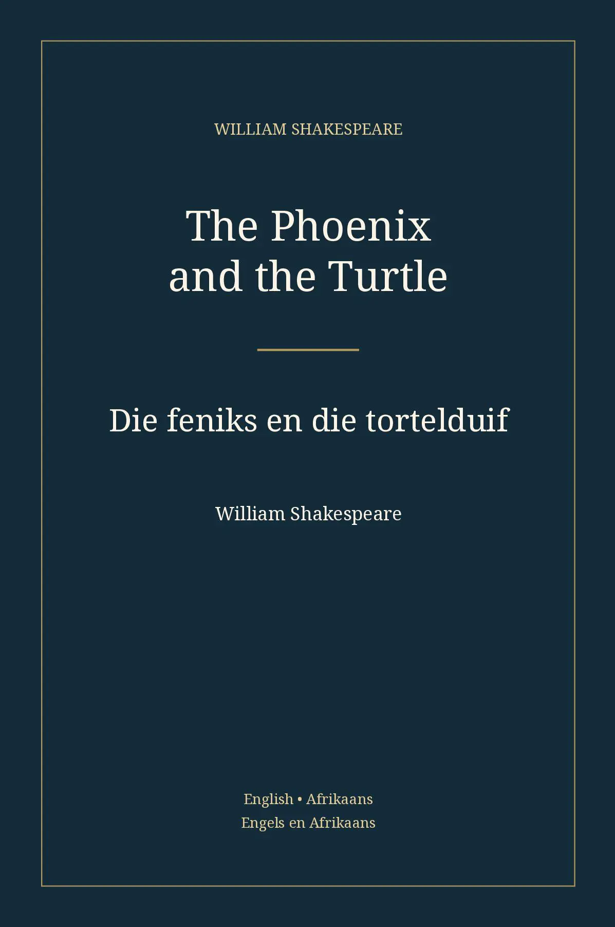 Die feniks en die tortelduif