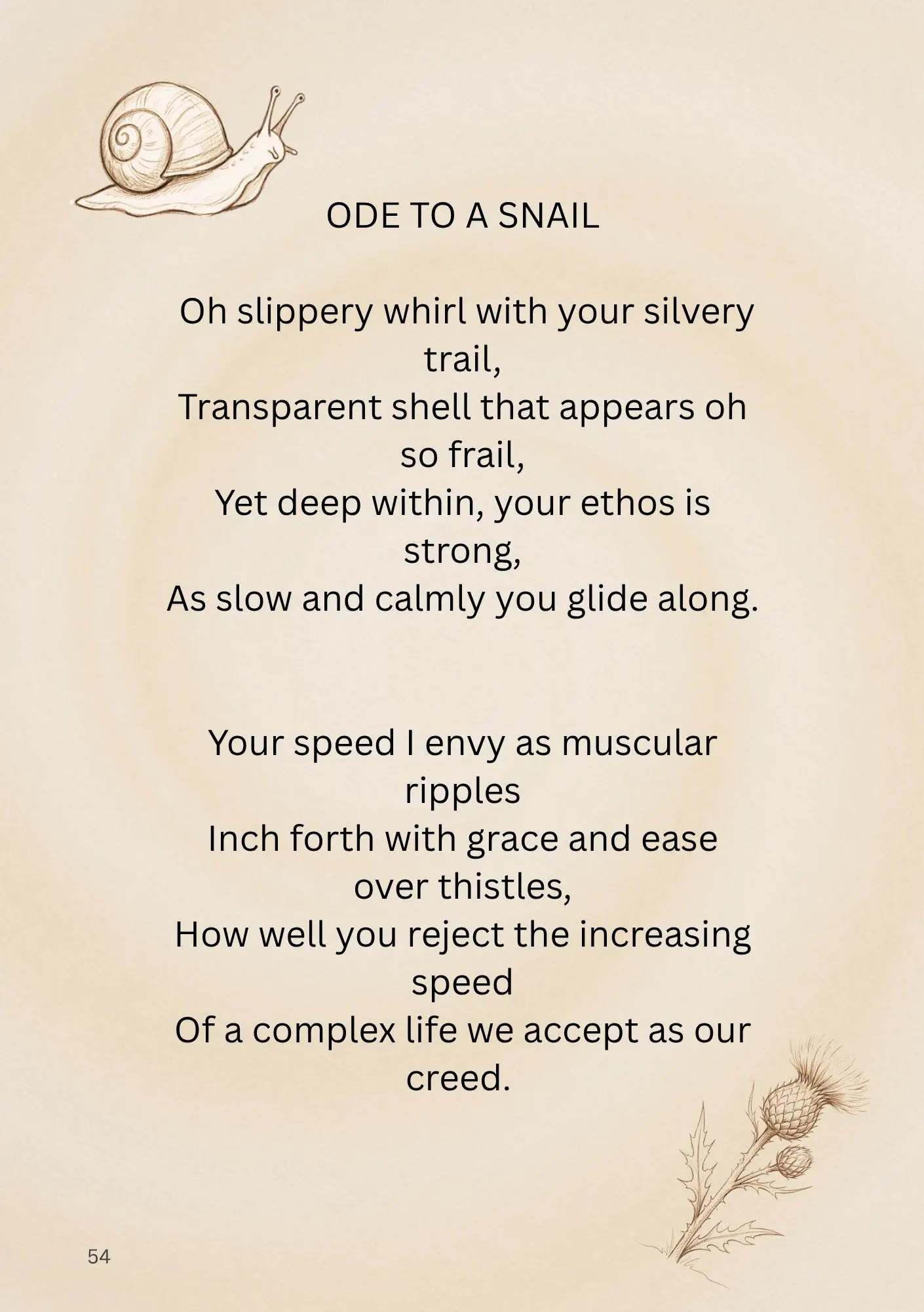 Odes To Things That Don't Matter (and some that do)