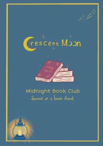 Midnight Book Club - Journal of a Book Fiend (Storm Blue)