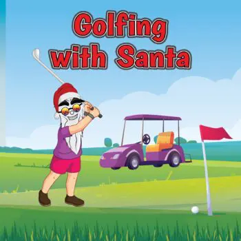 Golfing With Santa Hardback