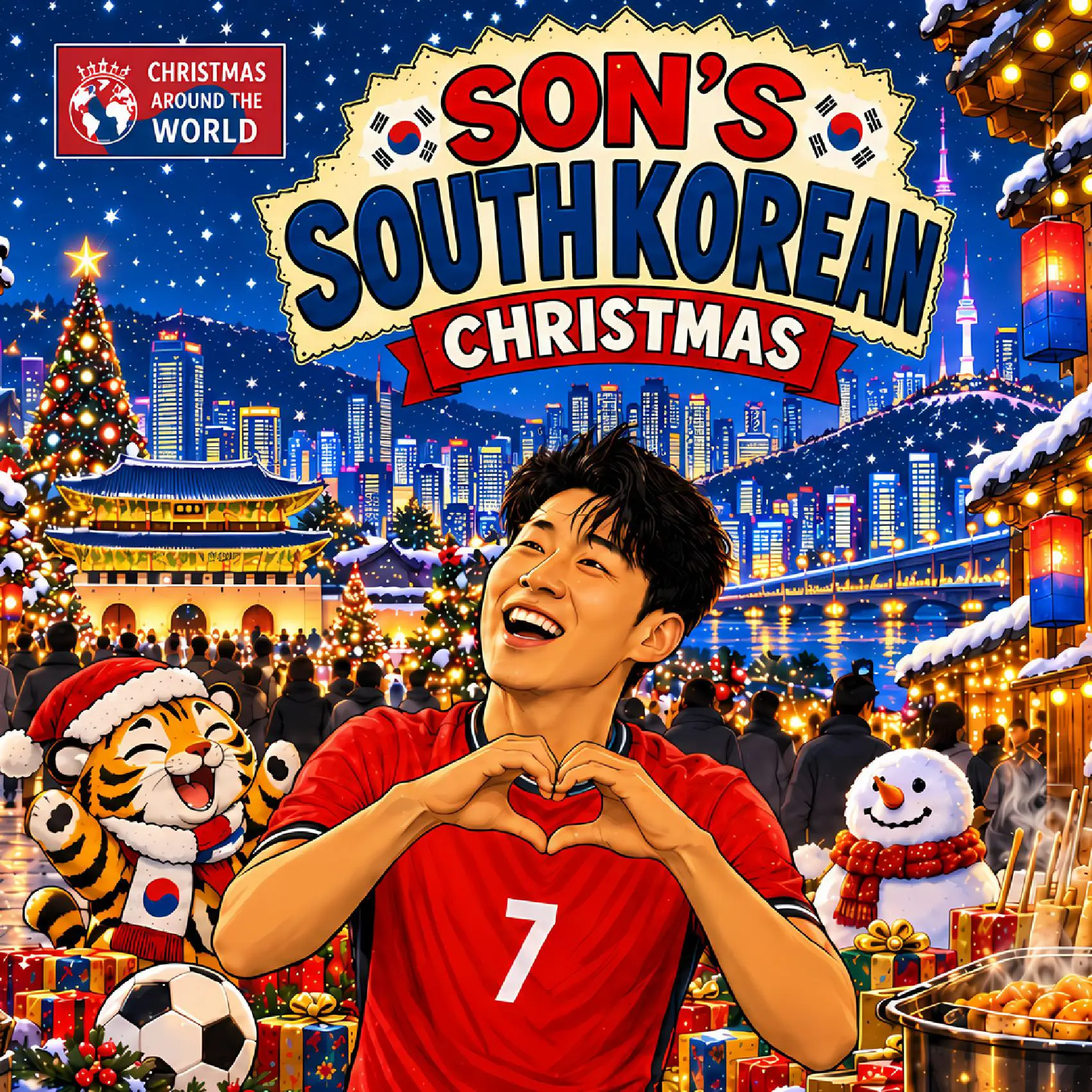 Son's South Korean Christmas