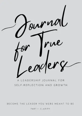 Journal For True Leaders