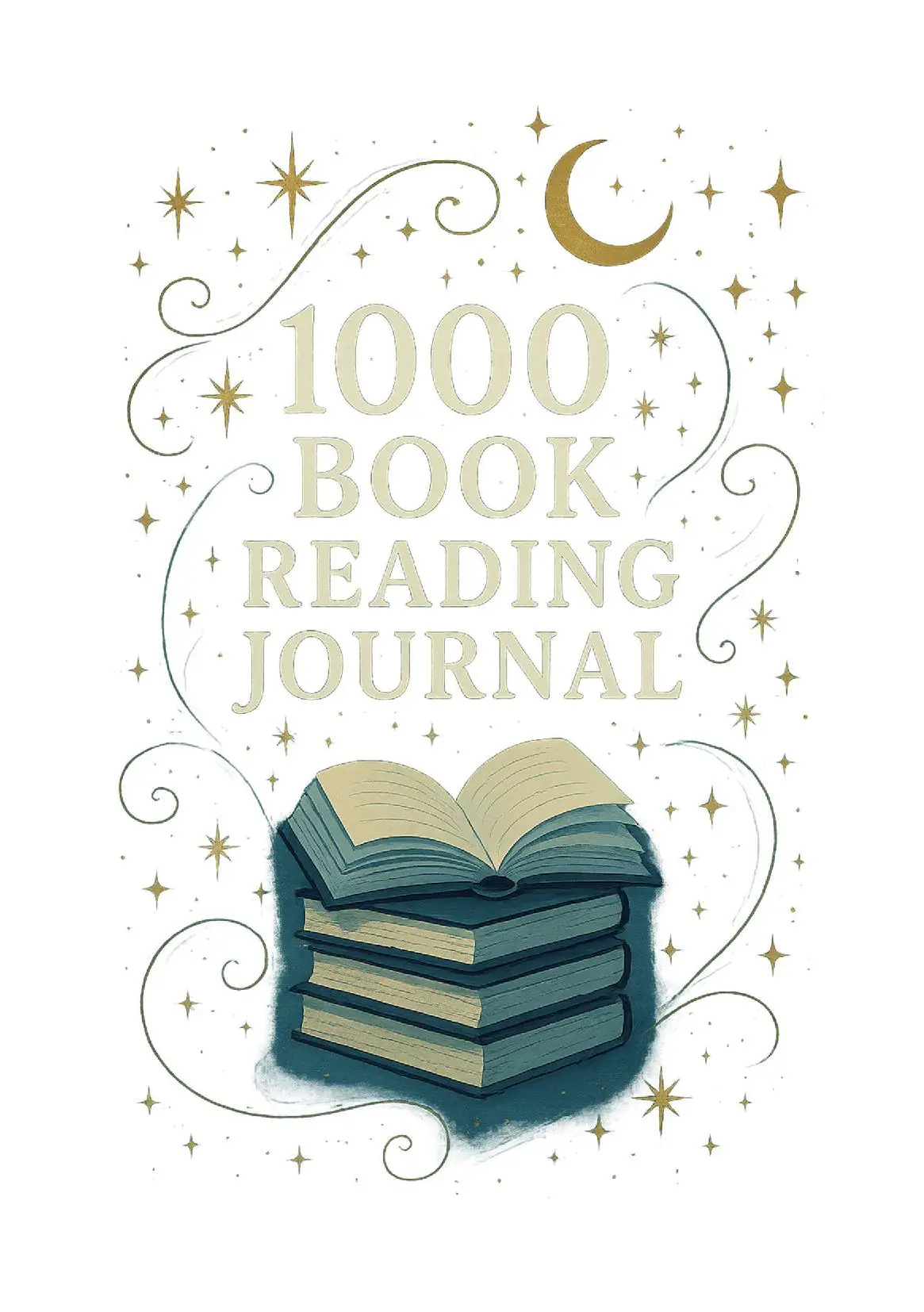 1000 Book Reading Journal