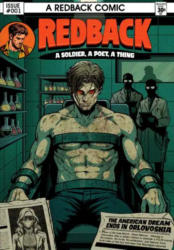 REDBACK ISSUE #001 - A Soldier, A Poet, A Thing