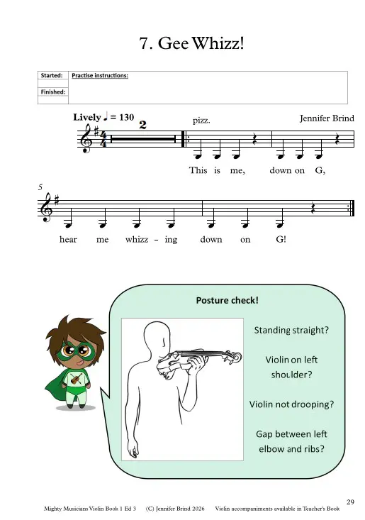 Mighty Musicians Violin Book 1 Edition 3