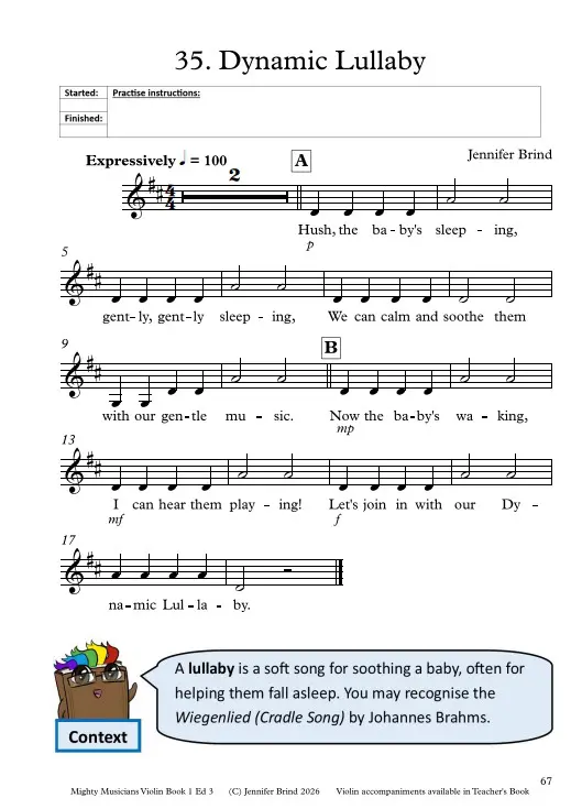 Mighty Musicians Violin Book 1 Edition 3