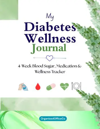 My Monthly Diabetes Journal