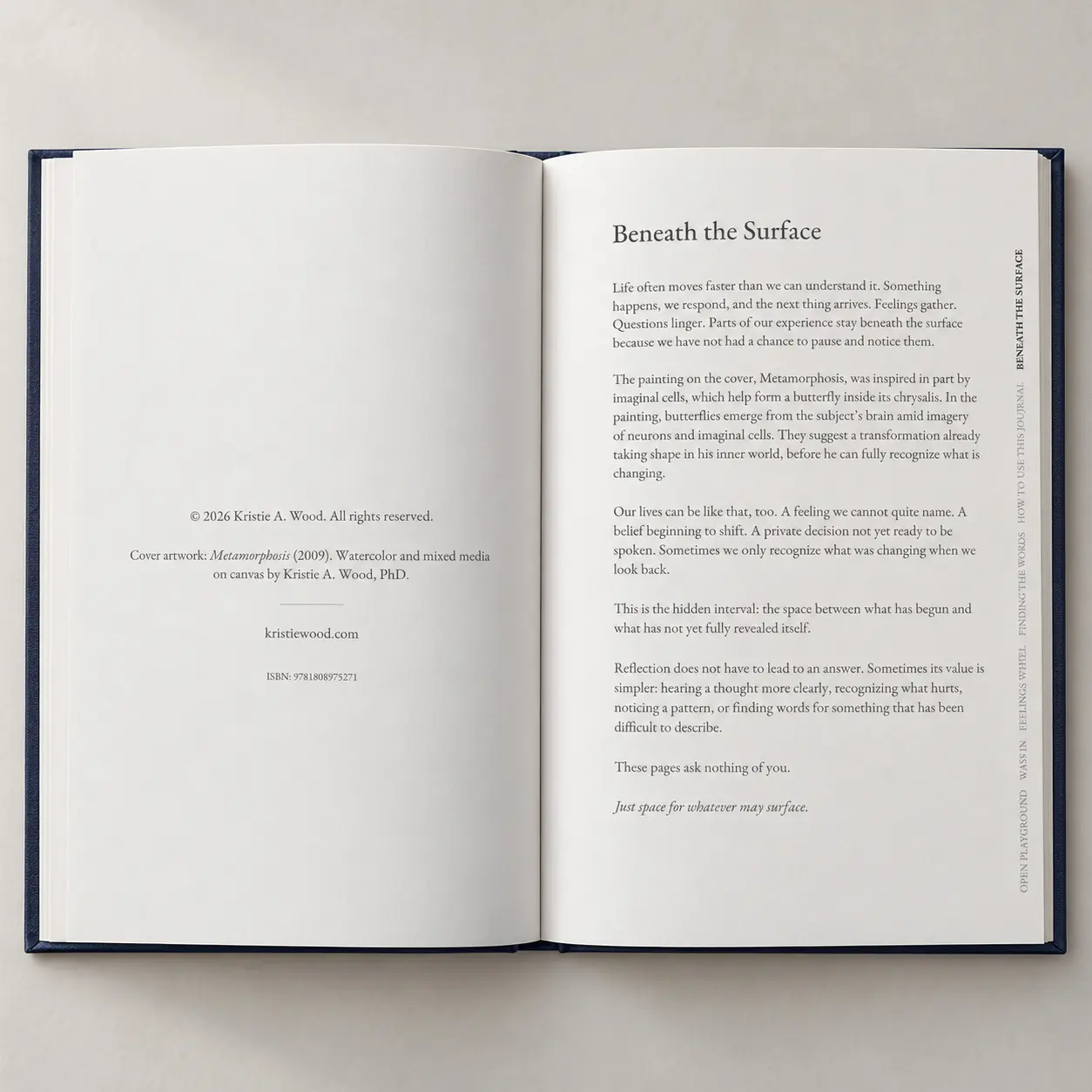 The Hidden Interval: A Guided Journal for Reflection and Self-Discovery