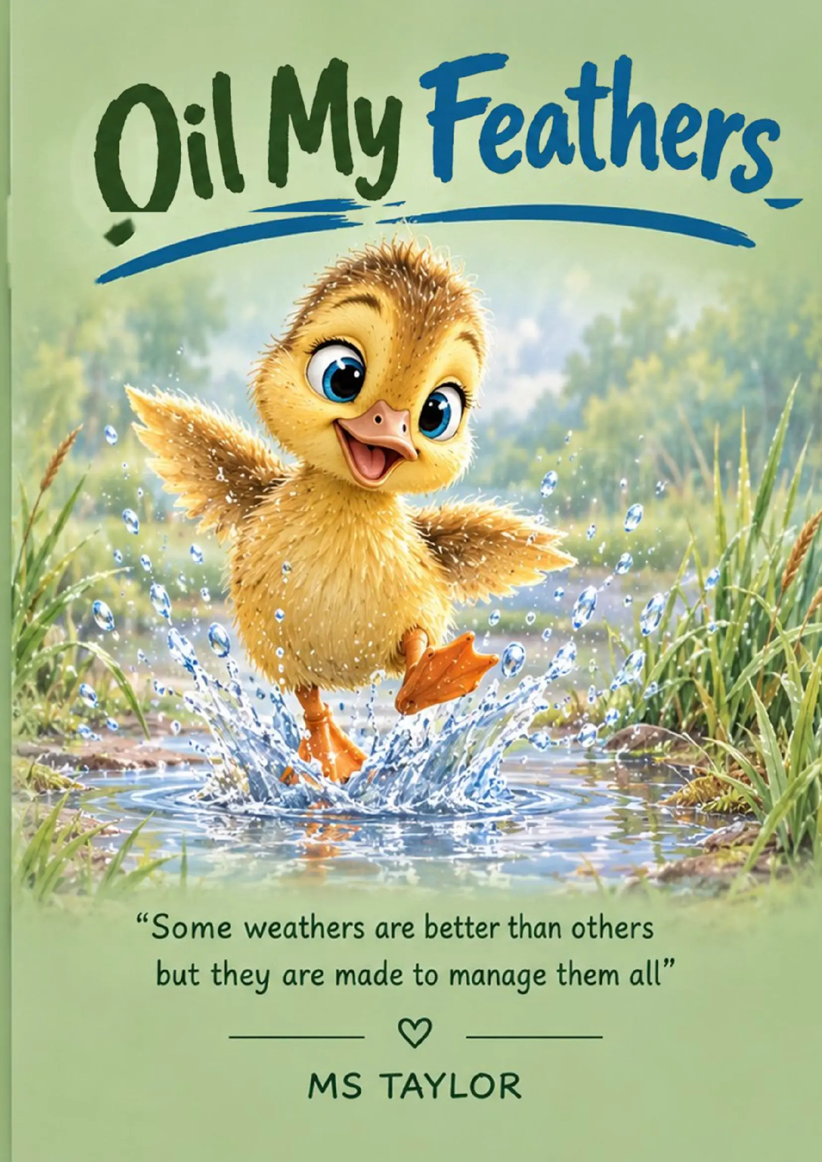 Oil My Feathers- Like a Duck Series
