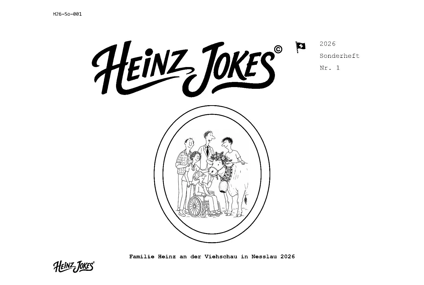 Familie Heinz an der Viehschau in Nesslau 2026