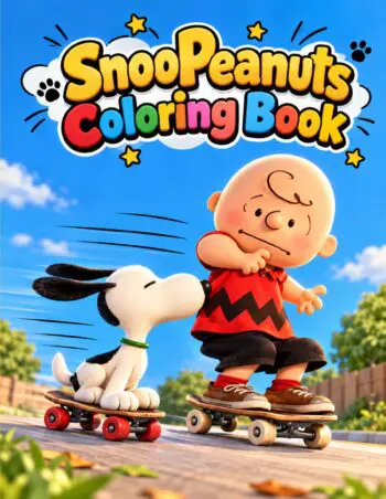 SnooPeanuts Coloring book