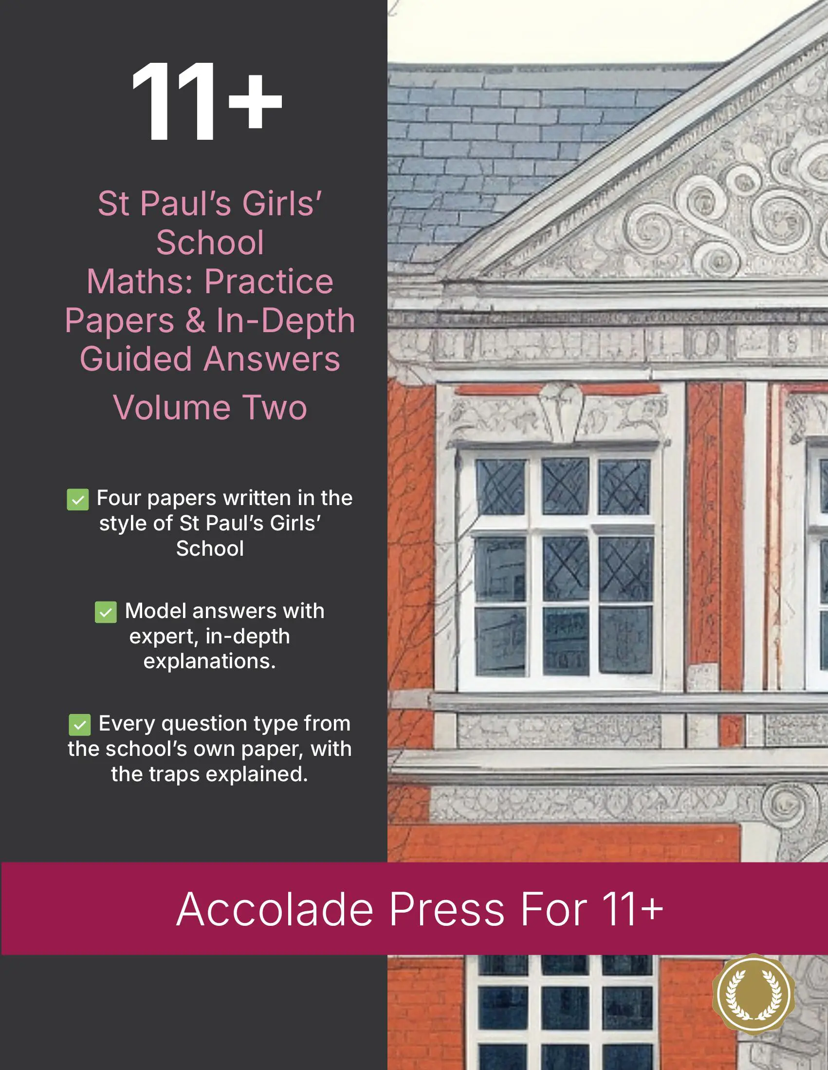 11+ Maths: St Paul's Girls' School – Volume Two