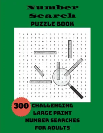Number Search Puzzle Book