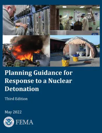 Planning Guidance for Response to a Nuclear Detonation, Third Edition May 2022 (Color)