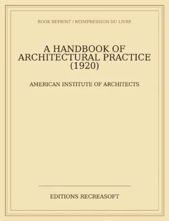 A Handbook of Architectural Practice