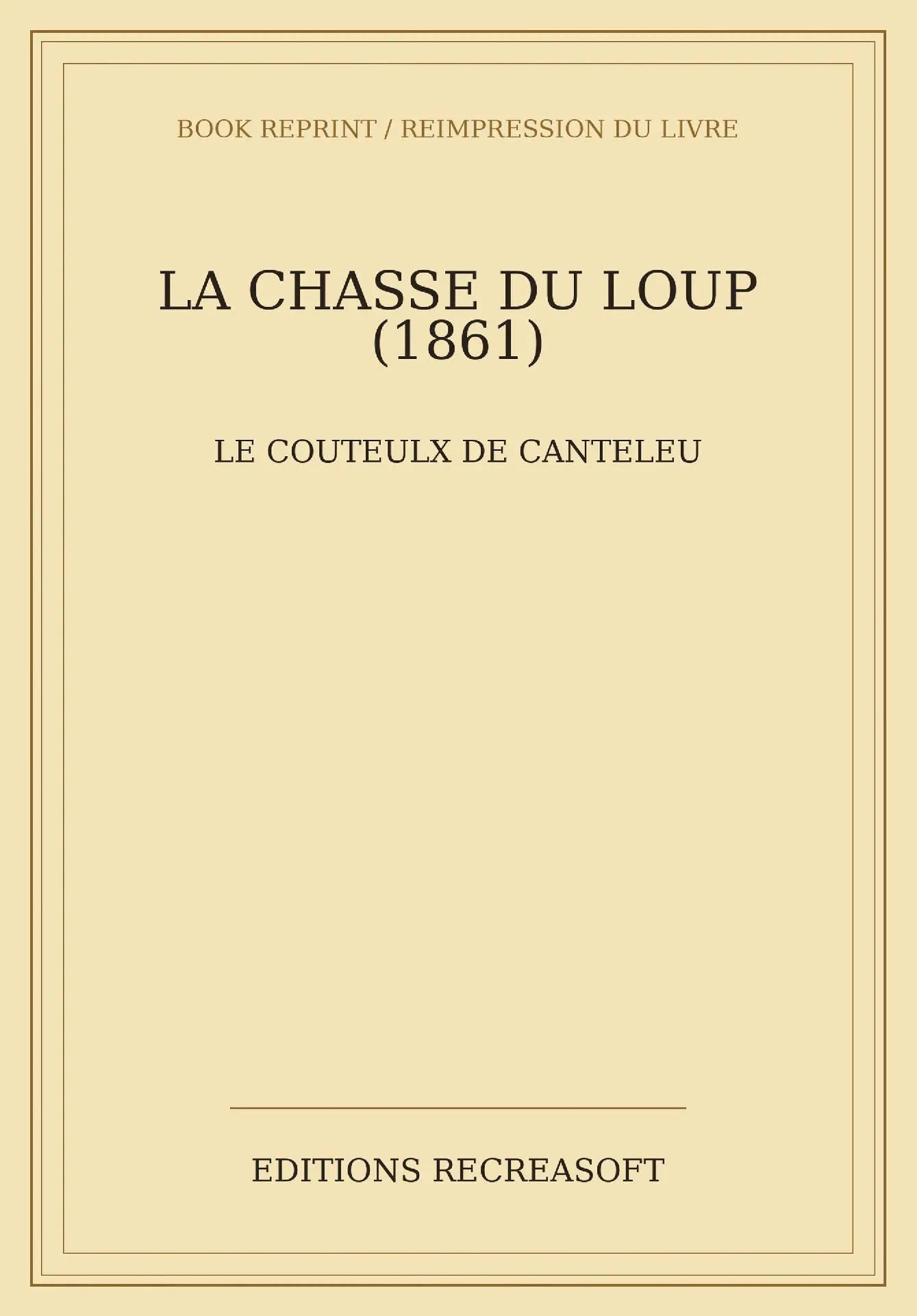 La chasse du loup