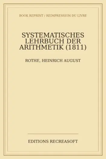 Systematisches Lehrbuch der Arithmetik