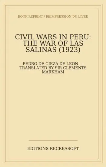 Civil Wars in Peru: the War of Las Salinas (1923)