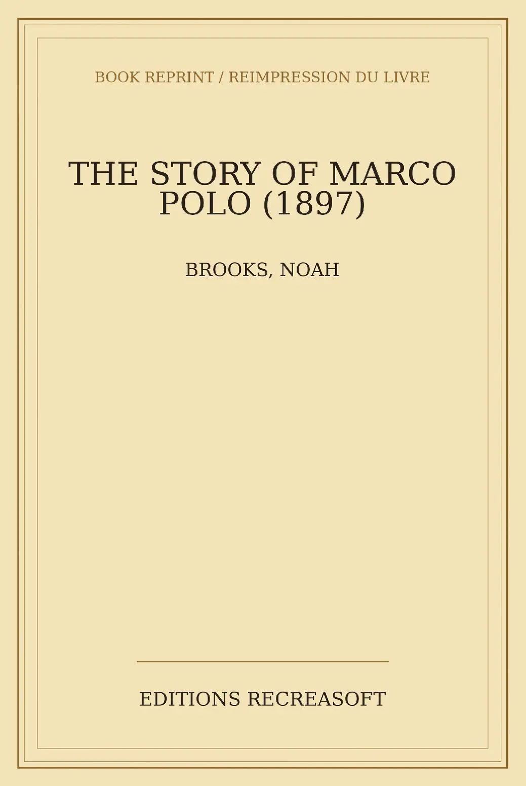 The Story of Marco Polo (1897)