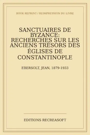 Sanctuaires de Byzance (1921)