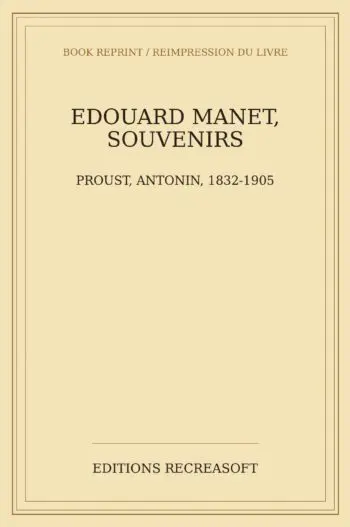 Édouard Manet, souvenirs
