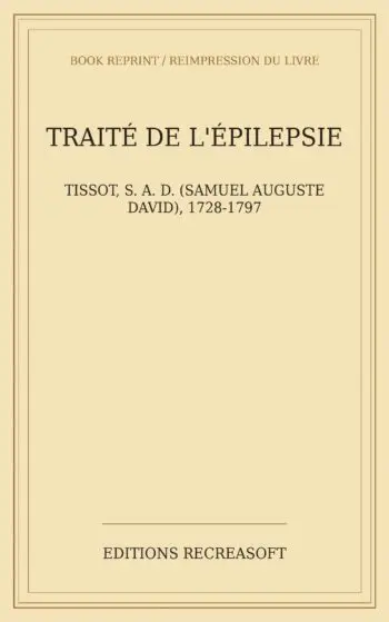 Traité de l'épilepsie