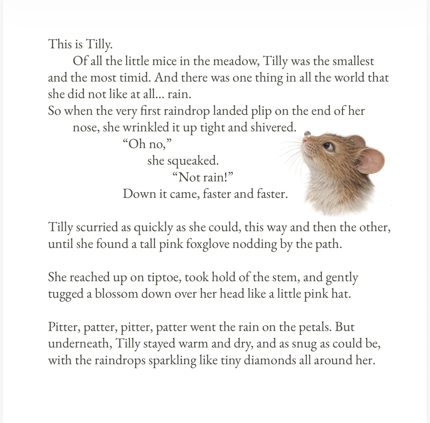 Tilly and the Rain