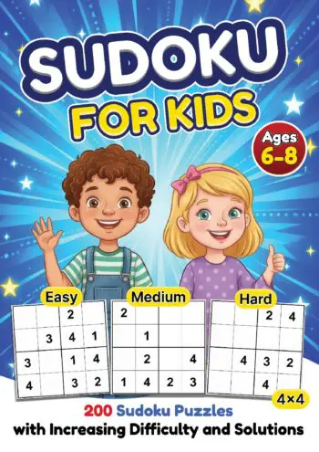 Sudoku for Kids Ages 6-8