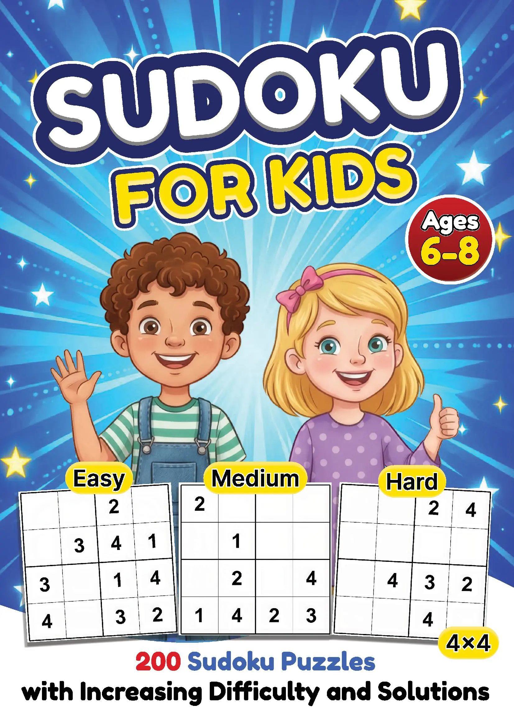 Sudoku for Kids Ages 6-8