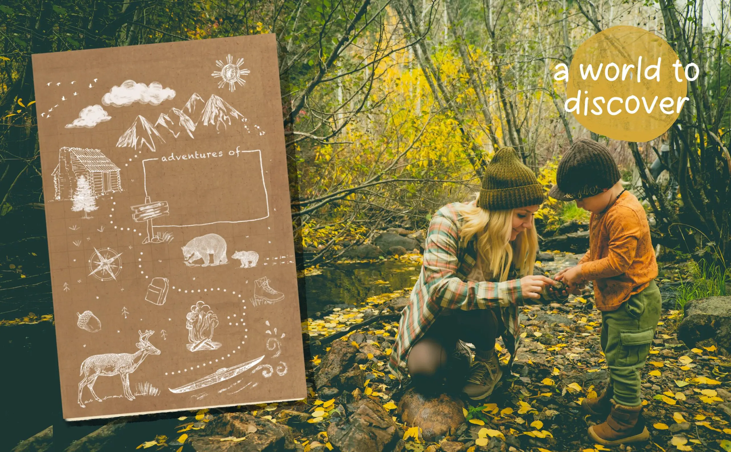 Hiking Journal For Kids: Nature Journal with Prompts, Space to Draw & Write | 6" x 9" Travel Size | Kid's Edition of the Hiker’s Log Book | Outdoor Guide to Wildlife Exploration