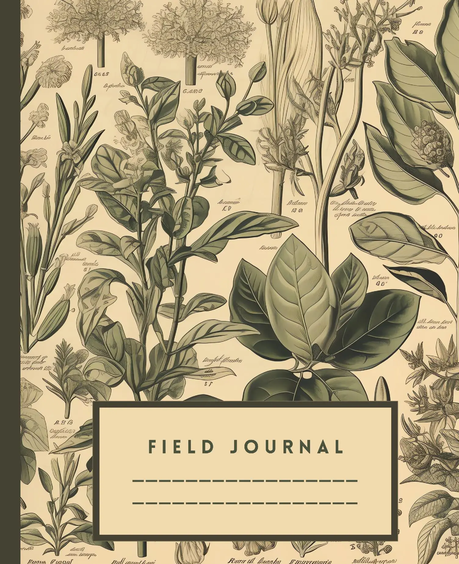 Field Journal Vintage Botanicals 1
