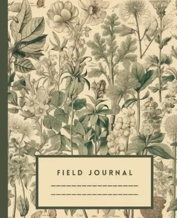Field Journal Vintage Botanicals 3