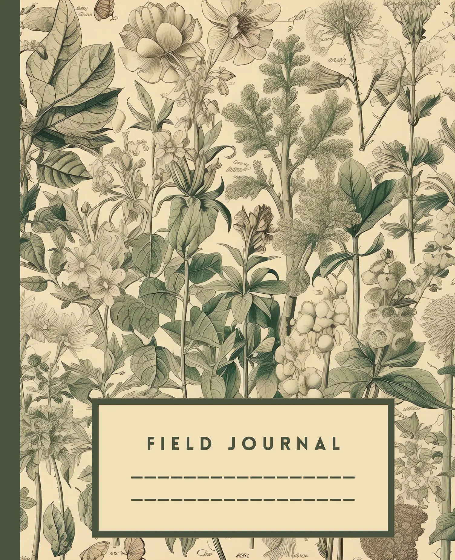 Field Journal Vintage Botanicals 3