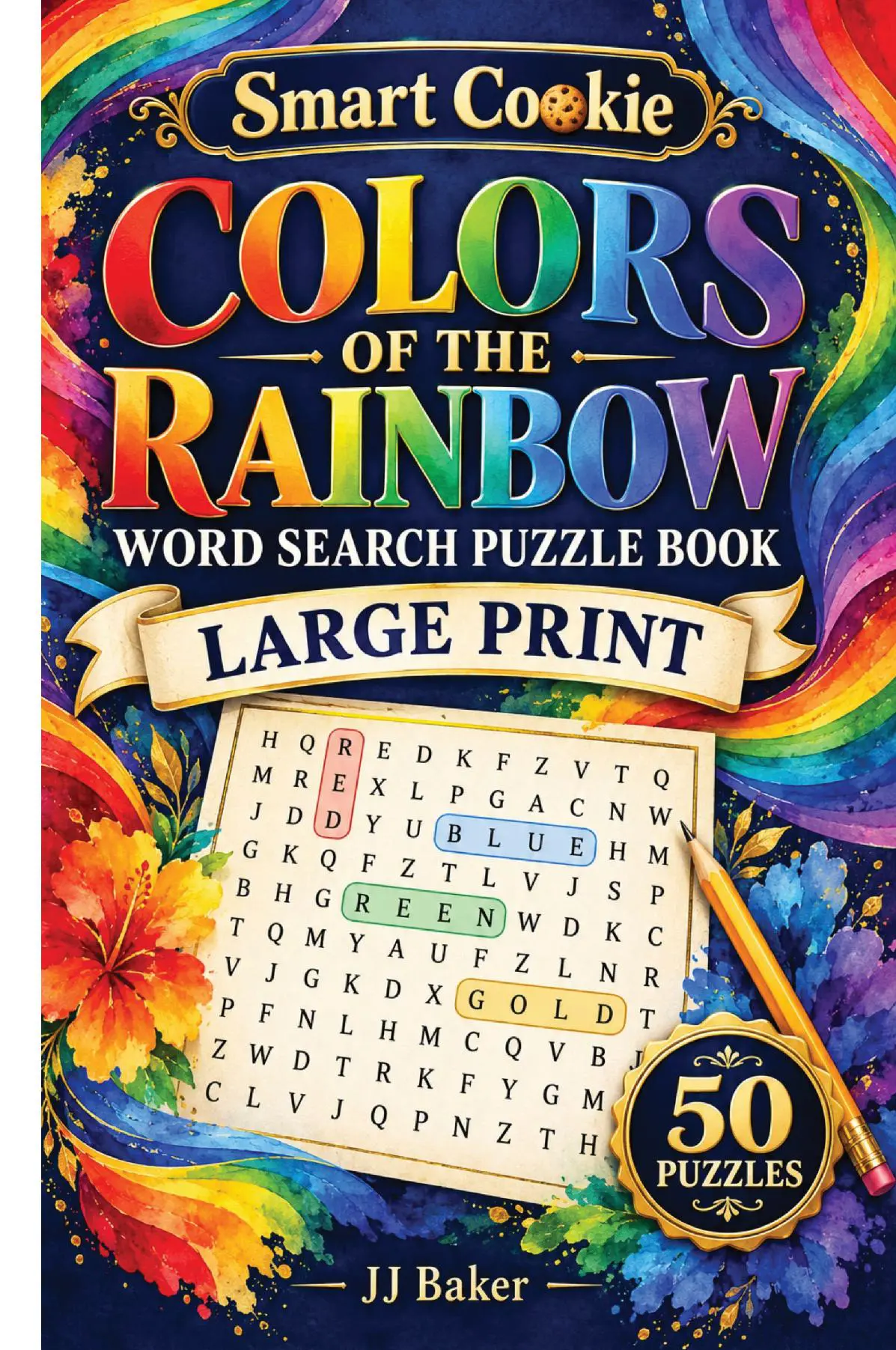 Colors Of The Rainbow Word Search Puzzle Book