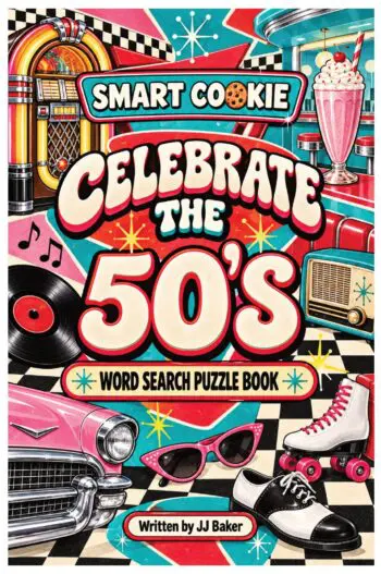 Celebrate The 50's Word Search Puzzle Book
