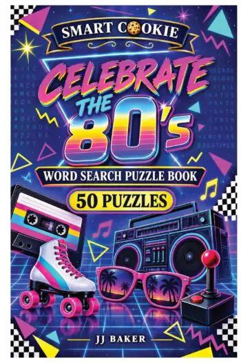 Celebrate The 80's Word Search Puzzle Book