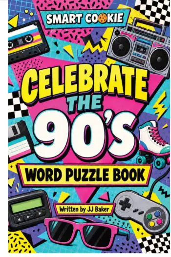 Celebrate The 90's Word Search Puzzle Book