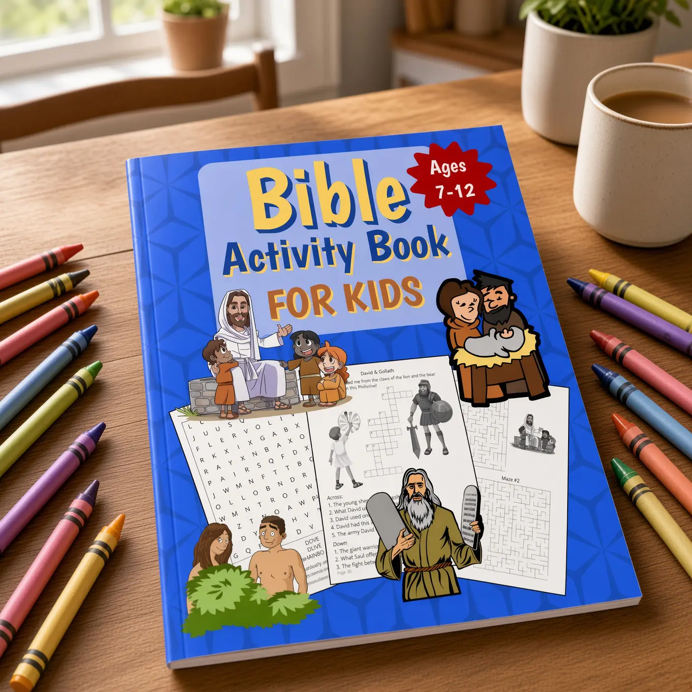 Bible Activity Book for Kids