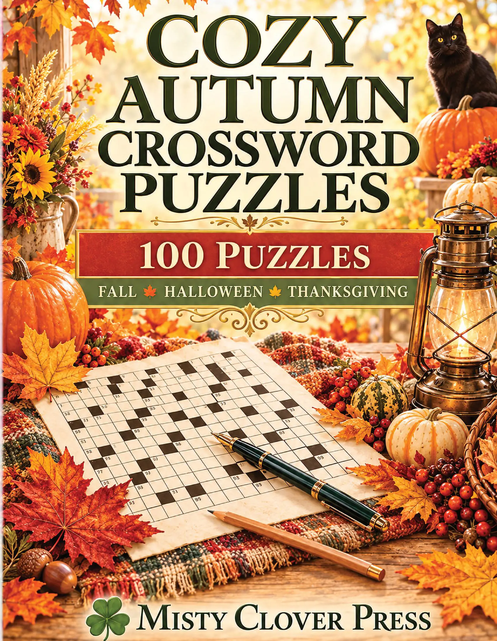 Cozy Autumn Crossword Puzzles