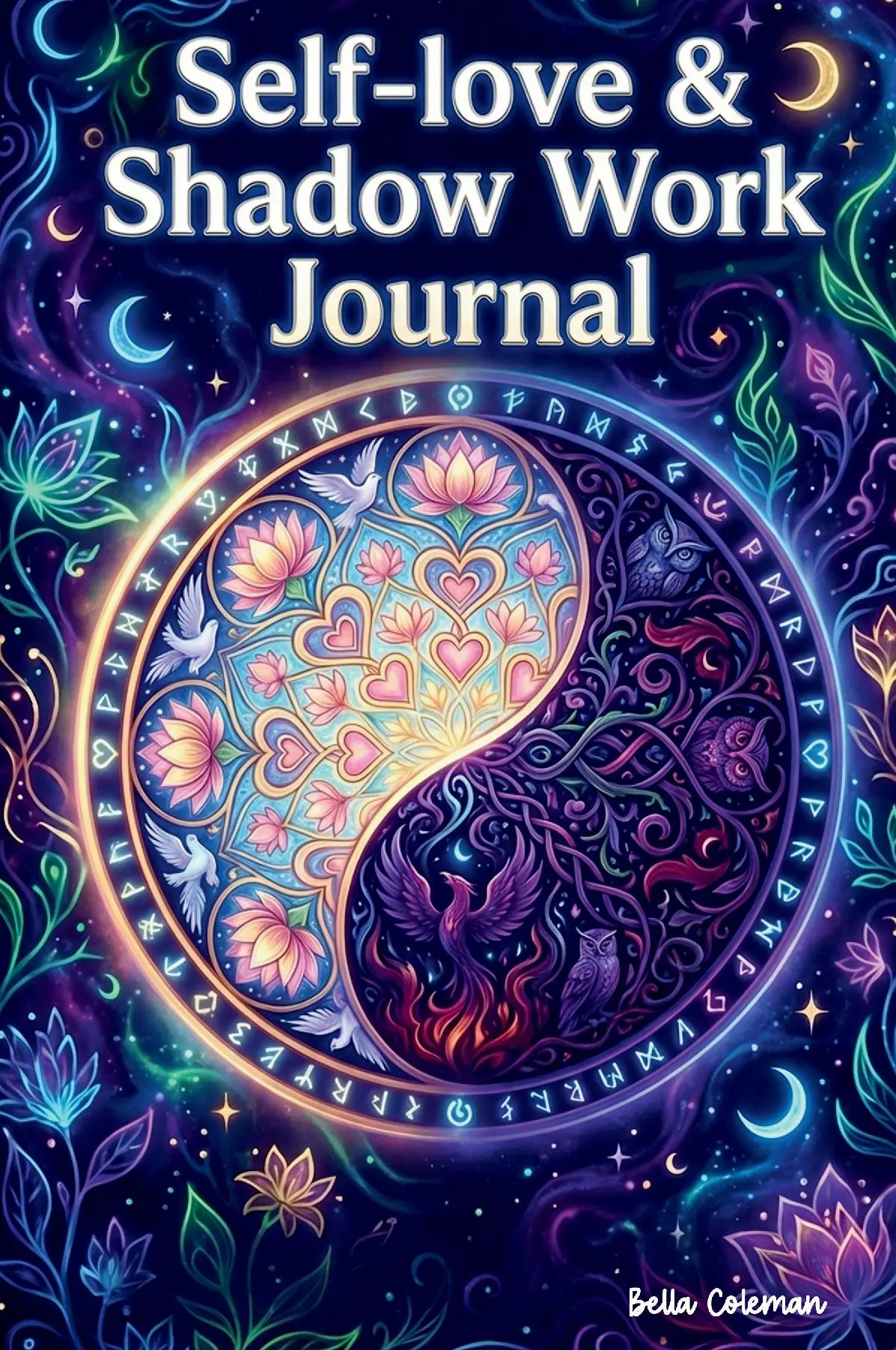 Self-Love & Shadow Work Journal: 100 Guided Prompts for Healing, Self-Discovery, Emotional Growth, and Inner Reflection (2-Part Personal Growth Journal)