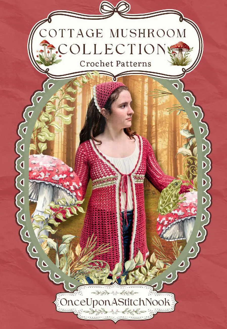 Cottage Mushroom Collection - Crochet Patterns